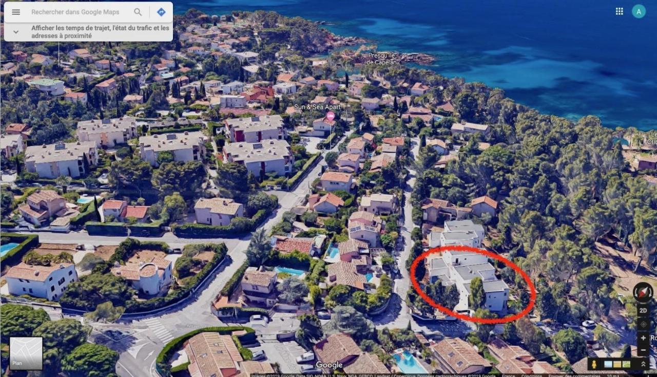 Villa Lucienne Bandol , T2 4 Etoiles Avec Garage, Dans Les Calanques Eksteriør billede